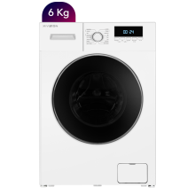 ماشین لباسشویی ایکس ویژن مدل TE62-AW ظرفیت 6 کیلوگرم