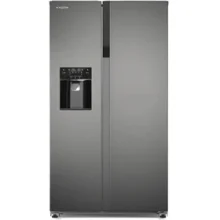 یخچال فریزر ساید بای ساید اتوماتیک ایکس ویژن مدل HS600 رنگ نقره ای – پس کرایه